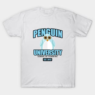 Penguin University - Blue T-Shirt